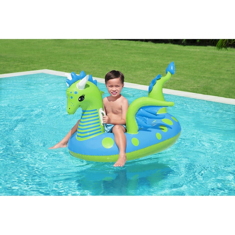 Bestway - Fantasy Dragon Ride-On 134x142 cm - 41476 - Image 2