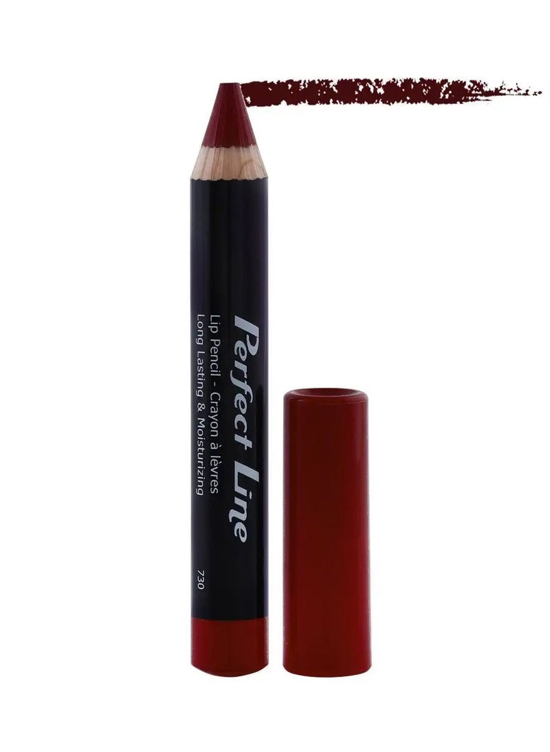 Glam's Perfect Line Glossy Lip Pencil #739 With Love - Image 1