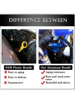 AROAQ Car Oil Dipstick Handle, T Shaped Easy Grip Transmission Oil Caliper Pull Handle, Durable And Reliable Auto Engine Oil Handle Fit, Engine Dipstick Tool With Rubber Ring, (1pc, Black)  - Image 3