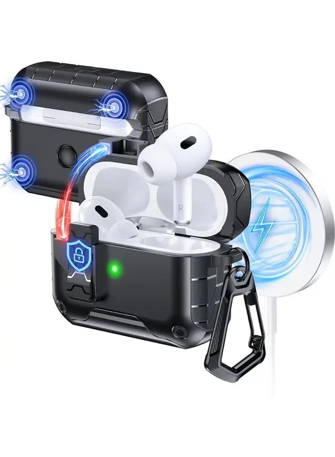 White Protective Case For Airpods 4 Anti Slip Anti Drop Scratch Resistant Cover - Image 4