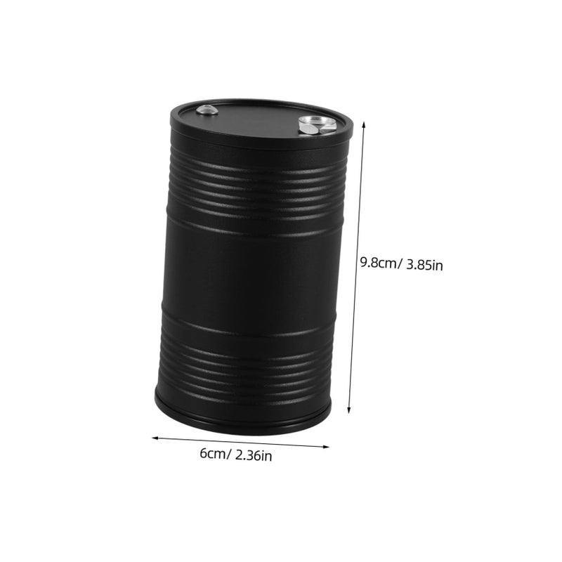 Compact Portable Aluminum Alloy Car Ashtray With Lid Sealed Smokeless Holder For Automotive Outdoor Use Cigarette Trash - Image 3