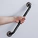 700Brass 12Inch Grab Bar Featuring AntiSlip Handrail Solid Brass Oil Rubbed Bronze HeavyDuty Construction Armrest Bathroom Bathtube Shower Safety Rail - Image 2