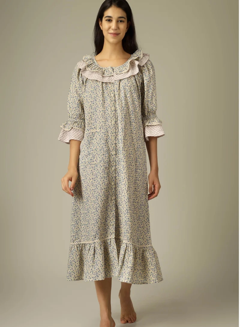 After Dark Maghra, Beige Nightdress
