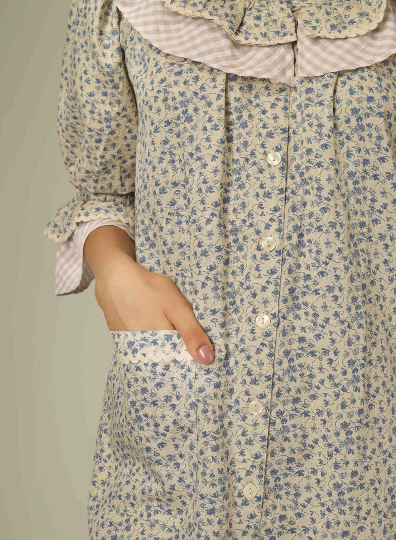 After Dark Maghra, Beige Nightdress