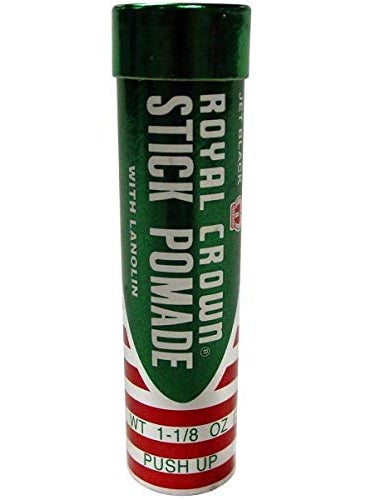 Royal Crown Stick Pomade Jet Black 1125 oz Pack of 3 