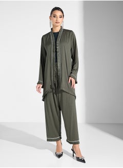 hayas closet V-Neck Blouse & Pants Set  - Image 5