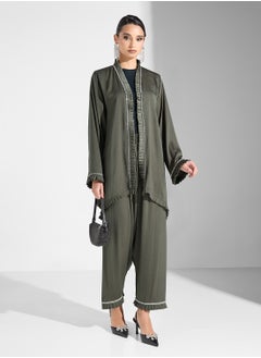 hayas closet V-Neck Blouse & Pants Set  - Image 1