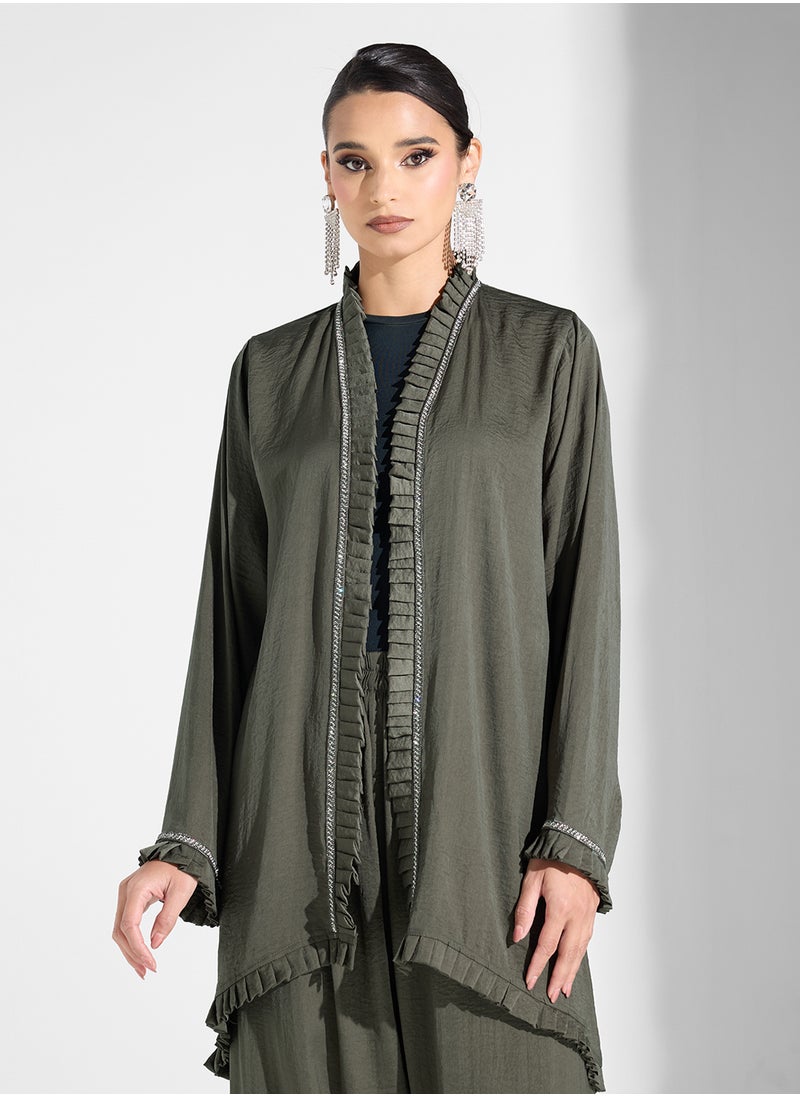 hayas closet V-Neck Blouse & Pants Set  - Image 3