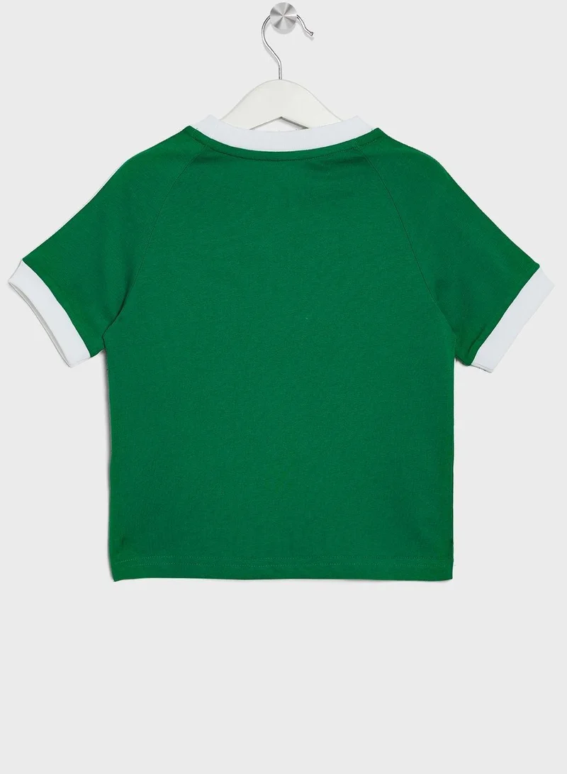 Adidas 3STRIPES TEE Green Originals Kids T-SHIRTS