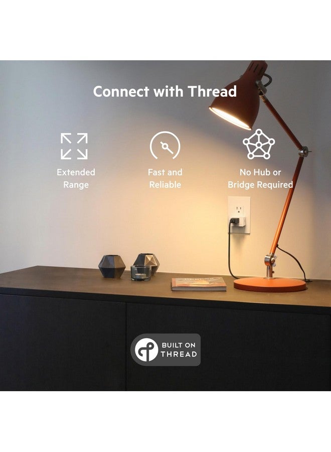 belkin Wemo Smart Plug with Thread - Smart Outlet for Apple HomeKit - Smart Home Products, Smart Home Lighting, Smart Home Gadgets - Homekit Smart Plug - Tech Gifts - Works W/ Apple iPhone, Easy NFC Set Up - Image 5