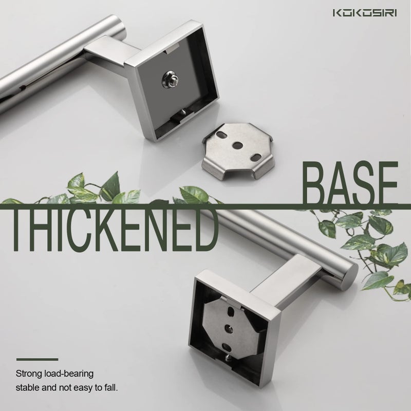 KOKOSIRI Toilet Paper Holder for Bathroom Toilet Roll Holder Hold Mega Rolls Polished Chrome Stainless Steel B2005CH - Image 5