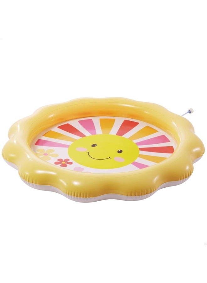 Intex Sunny Rays Spray Pool 56126NP (Inflated 104 x 104 x 13cm) - Image 4