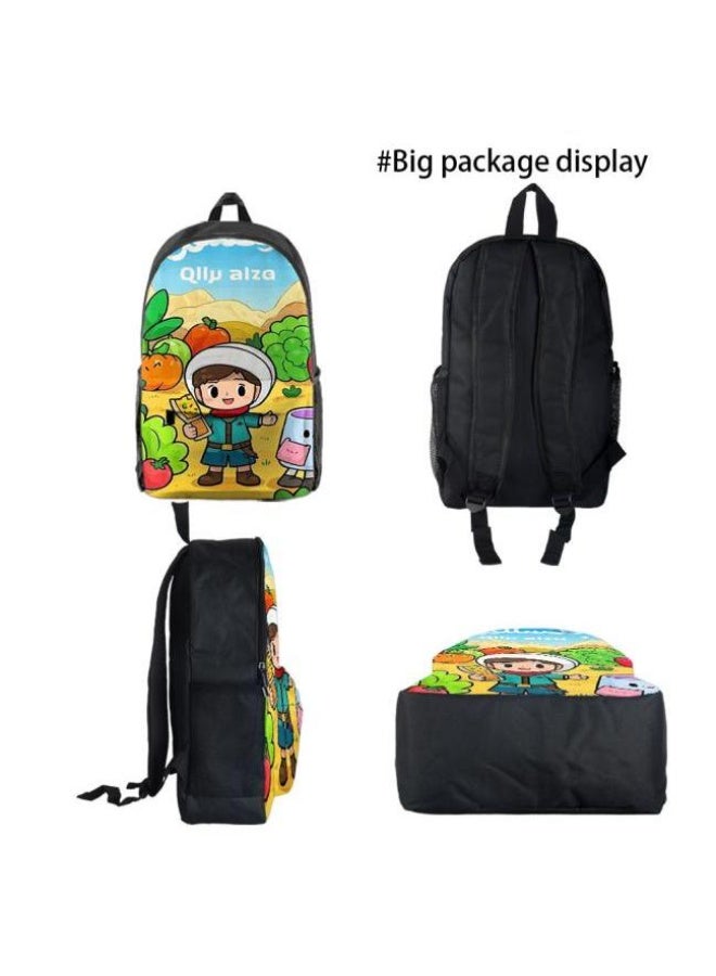 Universal cartoon new three-piece schoolbag - 454  - Image 4