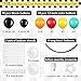 WinnerWhy 179 Pcs Race Car Birthday Party Decorations Includes 141 Traffic Lights Balloon Stand Set 12 Traffic Cones 24 Racing Checkered Flags 1 Grid String Flags 1 Racetrack Floor Runner - Image 4