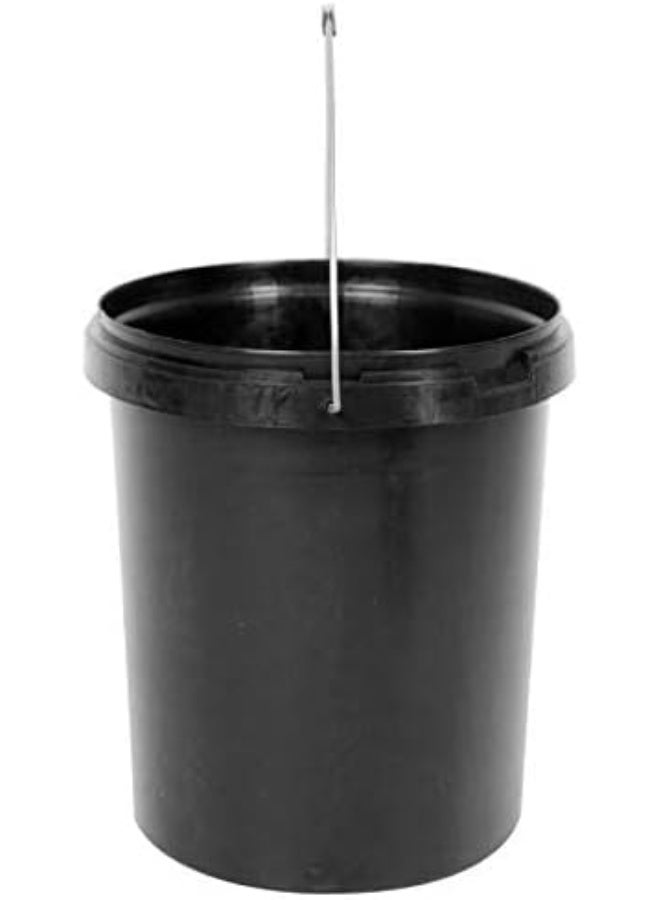 Beorol دلو ABS مع غطاء ومقبض معدني مرن لعمال البناء، البستانيين، الهواة، الرسامين (18 لتر) - Image 2