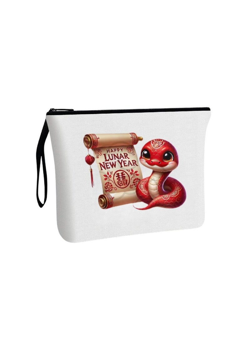 China Cosmetic Bag-Eco-Friendly Reusable Makeup Organizer-Ideal For Travel,Daily Use And Survivors-Perfect Makeup Pouch-Printed Design Cosmetic Bag For Women - Image 1