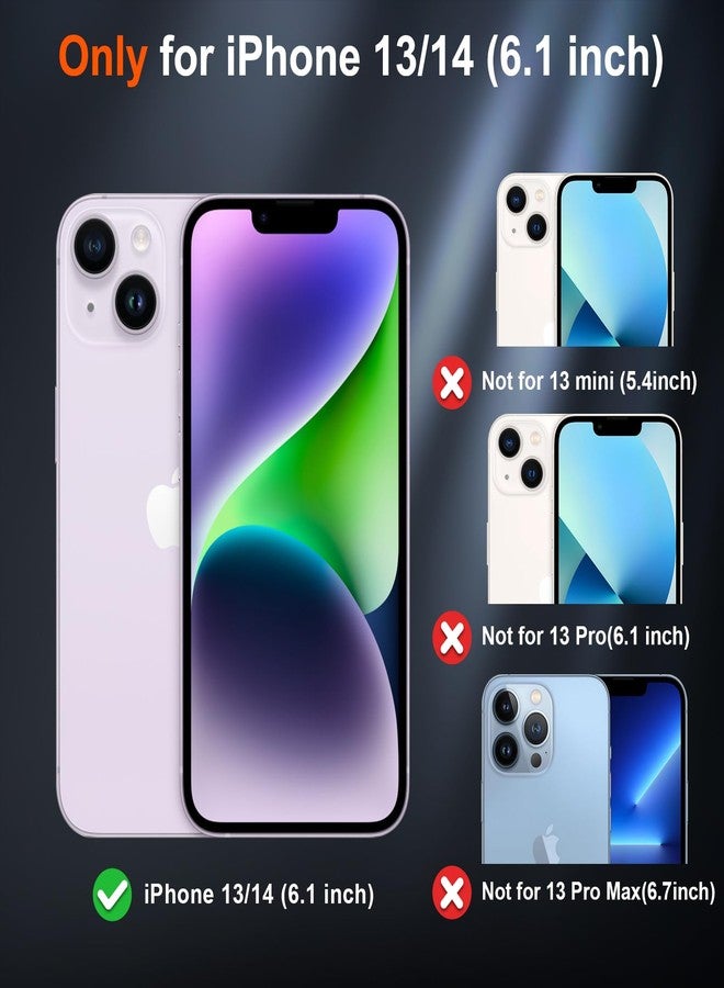 استلق جراب SUPFINE المغناطيسي لهاتف iPhone 14 و iPhone 13 (متوافق مع MagSafe) (حماية فائقة ضد السقوط بمعايير عسكرية) غطاء هاتف رفيع وشفاف غير لامع مقاوم للصدمات، أحمر - Image 2