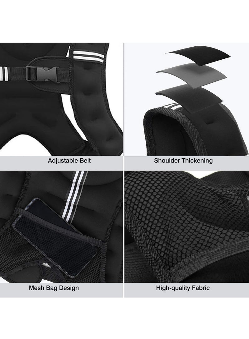 Generic Weighted Vest Adjustable with Reflective Stripe - Image 4