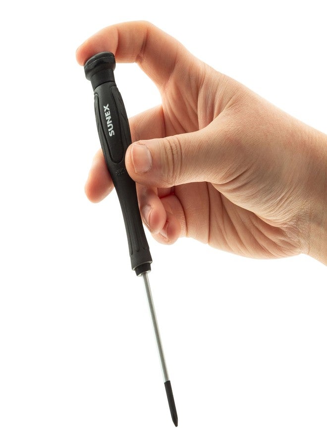 Sunex Tools مجموعة مفكات براغي دقيقة ومثقوبة SXPSD7 من SUNEX TOOLS مصنوعة من إسفنج EVA، مكونة من 7 قطع - Image 4