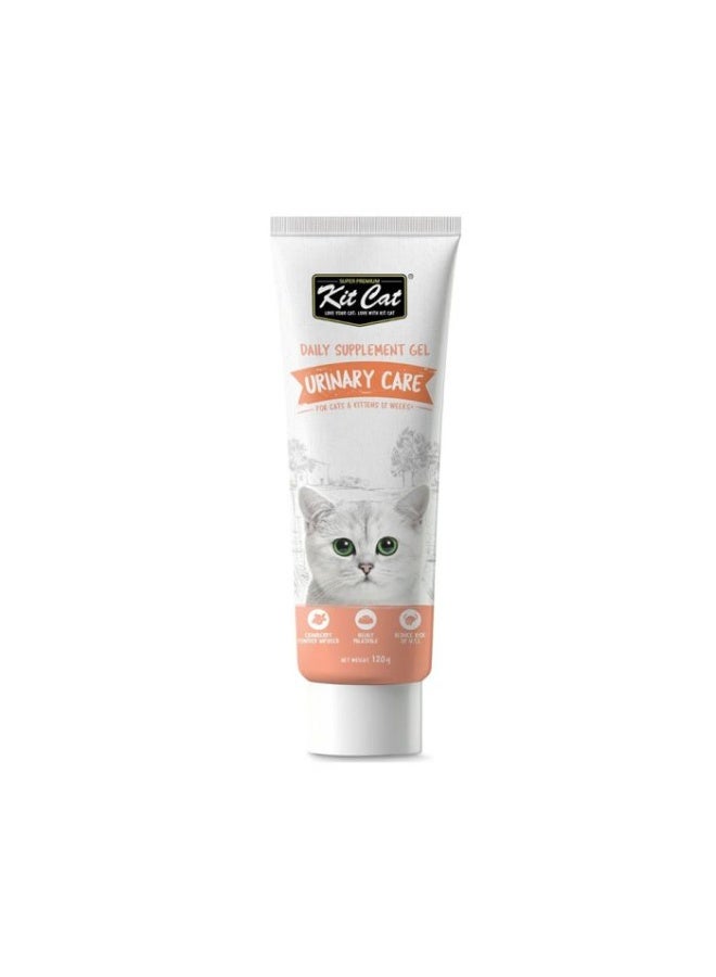 Kit Cat Urinary Care Daily Supplement Gel For Cat&Kitten 120g