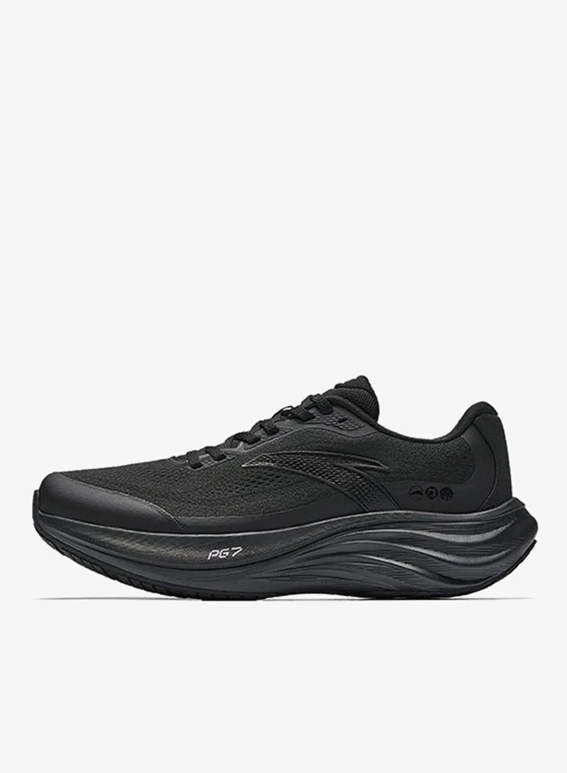 ANTA PG7 Travel Walker 1.5 | Premium Daily Performance Running shoes summer new style  cushioning comfortable shock-absorbing sports shoes work shoes Black