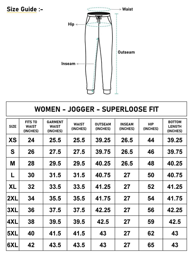 Bewakoof Women Mid Rise Air 1.0 Solid Super Loose Fit Polycotton Cargo Joggers_624640_Black_L - Image 3