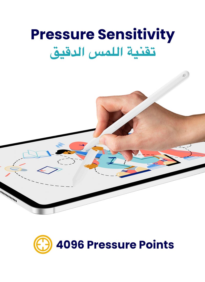 TinyMoose Pencil Glide Stylus Pen – Pen for Samsung Galaxy Tab S7, S8, S9 & EMR Tablets  - Image 3