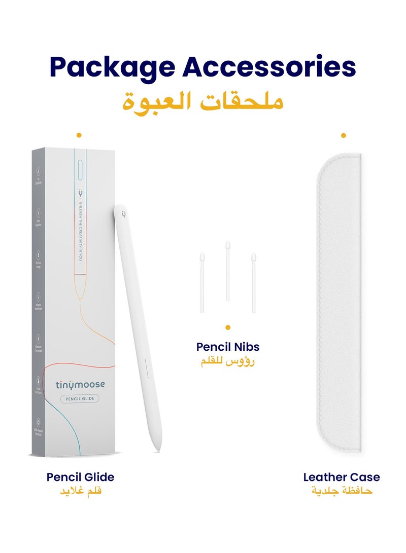 TinyMoose Pencil Glide Stylus Pen – Pen for Samsung Galaxy Tab S7, S8, S9 & EMR Tablets - Image 2
