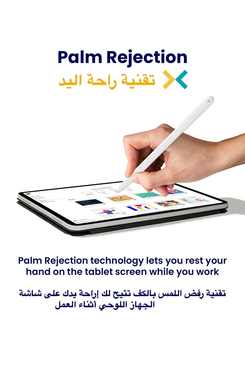 TinyMoose Pencil Glide Stylus Pen – Pen for Samsung Galaxy Tab S7, S8, S9 & EMR Tablets - Image 4