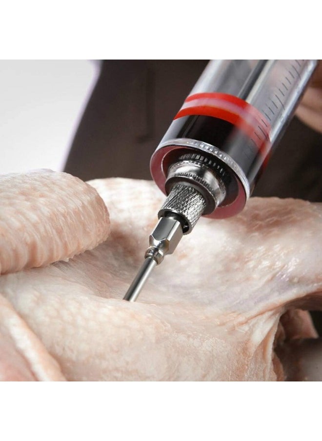 Generic Meat Marinade Flavor Injector Syringe Seasoning Sauce Cooking Meat Poultry Turkey Chicken BBQ Tools  - Image 4