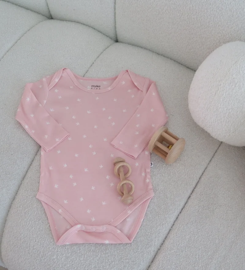  ميكو كيدز Panda Long Sleeve Bodysuit