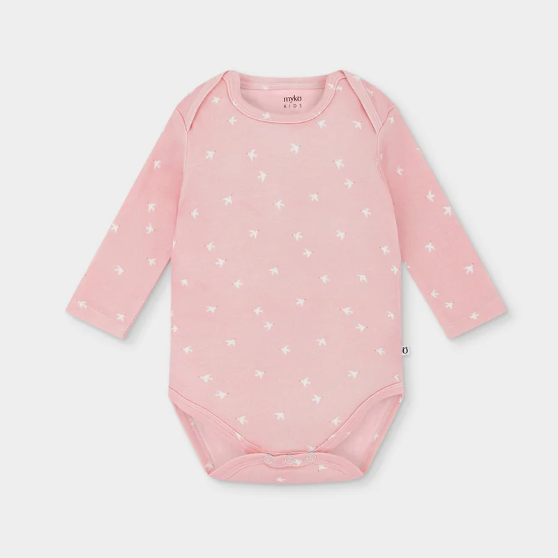  ميكو كيدز Panda Long Sleeve Bodysuit