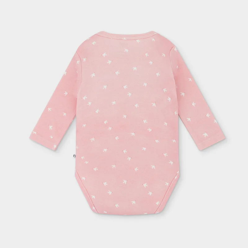 myko kids Panda Long Sleeve Bodysuit