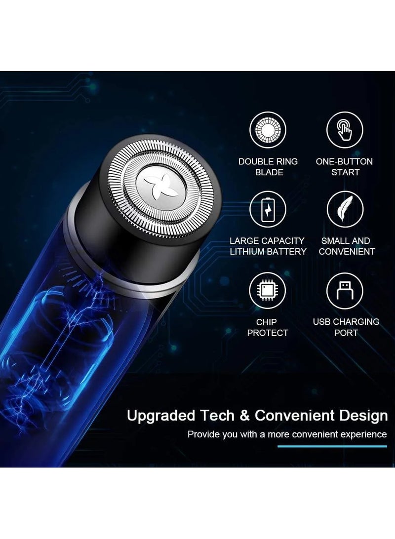 DubaiGallery Mini Portable Electric Shaver, Waterproofs Cordless Pocket ,USB Fashion - Image 3