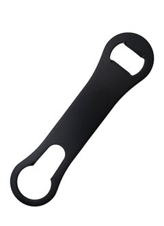 BarPros BarPros Black Matte Powder Coated Stainless Steel V-Rod Bottle Opener with Cork Remover  - Image 1