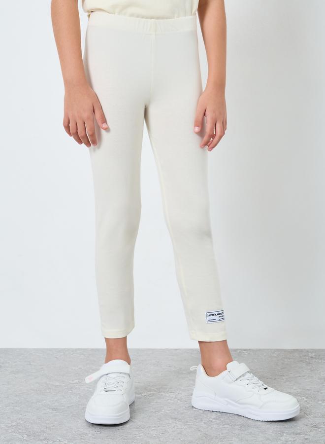 Styli Slogan Print Oversized T-Shirt and Leggings Set - Image 5