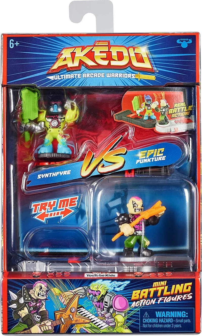 Giochi Preziosi Akedo Series 2 2 Pack - Synthfyre Vs Epic Punkture