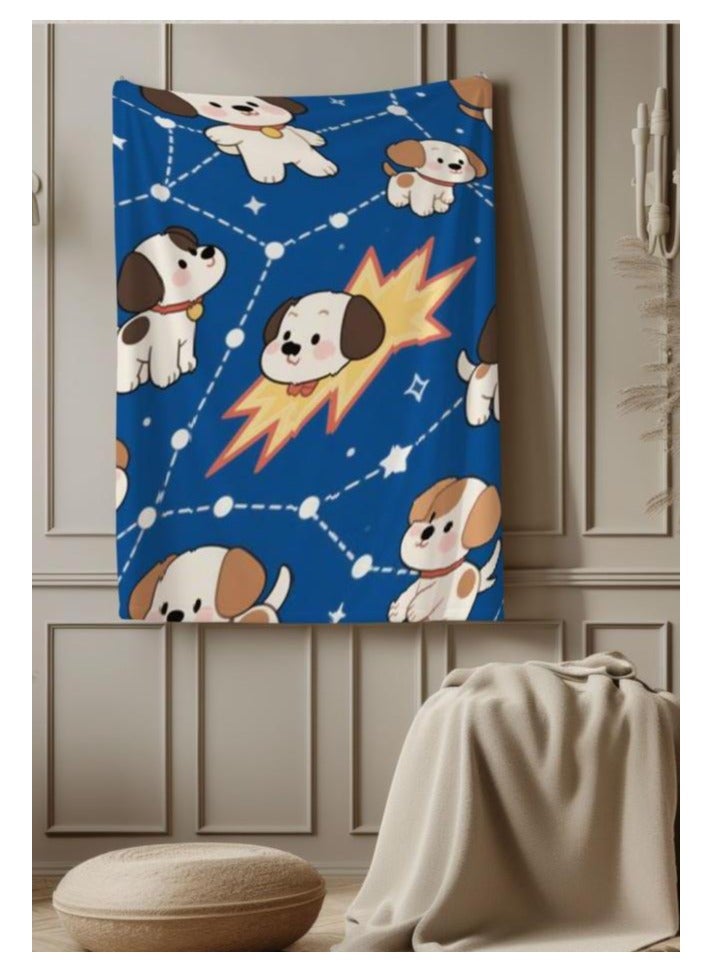 عام بطانية رقيقة من الفانيلا الكرتونية للأطفال أو الطلاب (دافئة ومريحة ومناسبة للنوم والألعاب) 100 سم * 150 سم - 33 - Image 3