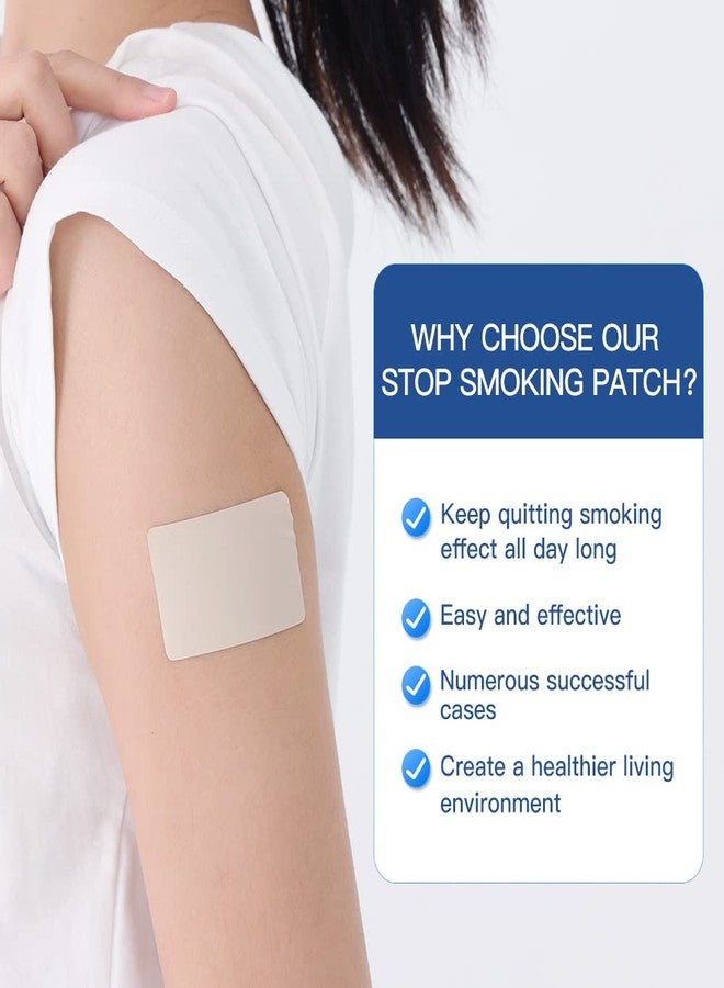 Tuwyfe Stop Smoking Patches Step 3, Best Product to Quit Smoking 7mg, 30 Patches Easy and Effective Anti-Smoking Stickers (Green-Step3) - Image 5