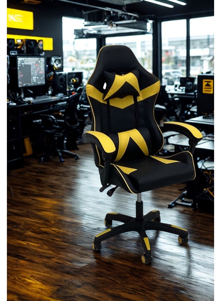 SMART HOME High Back Gaming Chair, Premium Computer Chair with Ergonomic Design, Adjustable Swivel, Headrest and Lumbar Support, Perfect for Office, Computer and Gaming  - Image 1
