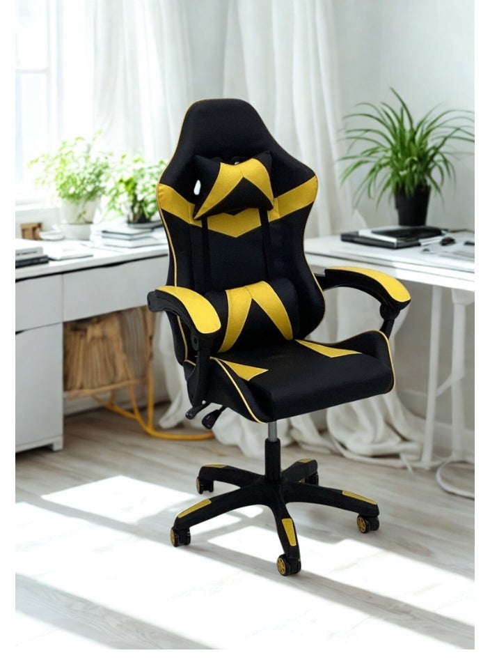 SMART HOME High Back Gaming Chair, Premium Computer Chair with Ergonomic Design, Adjustable Swivel, Headrest and Lumbar Support, Perfect for Office, Computer and Gaming  - Image 4