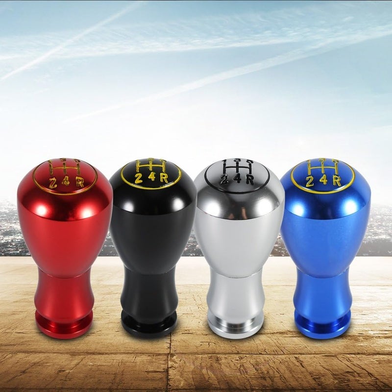 comfrt Shift Knob, 5 Speed Car Manual/Automatic Interior Gear Stick Shifter Lever Knob ( Color : Black ) - Image 4