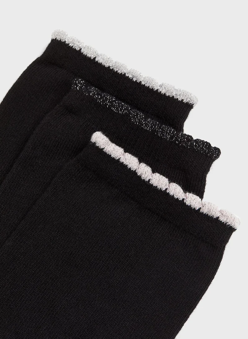 H&M 5 Pack High Knee Socks