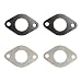 Minho Carburetor Intake Manifold Gasket Fit for Chinese GY6 125CC 150CC 152QMI 157QMJ GY6 4Stroke Engines Taotao Roketa Jonway Scooter Mopeds ATV Dirt Bike Parts - Image 2
