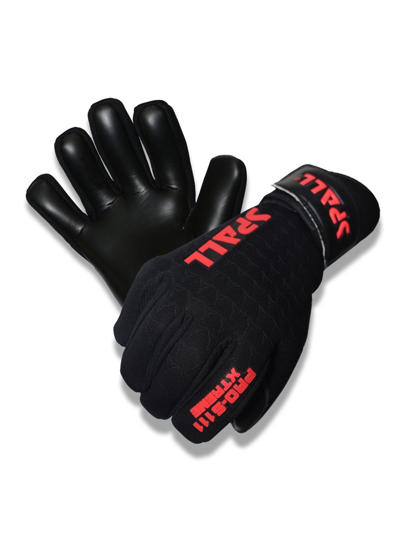 Spall Goal Keeper Gloves High Performance Strong Grip Protection Prevent Injuries For Soccer Football Match And Training Ideal For Men And Women  - Image 4