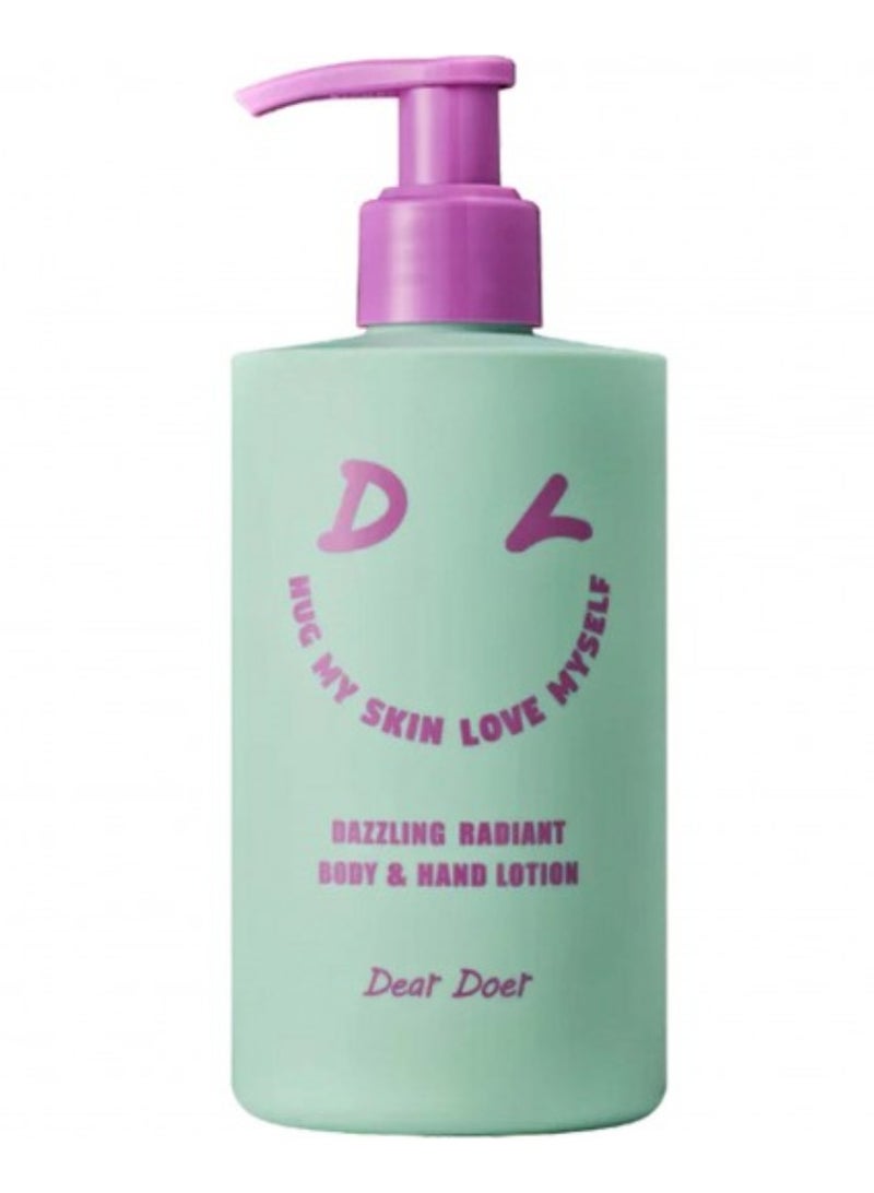 Dear Doer Dazzling Radiant Body and Hand Lotion Hydration 300ml - Image 1