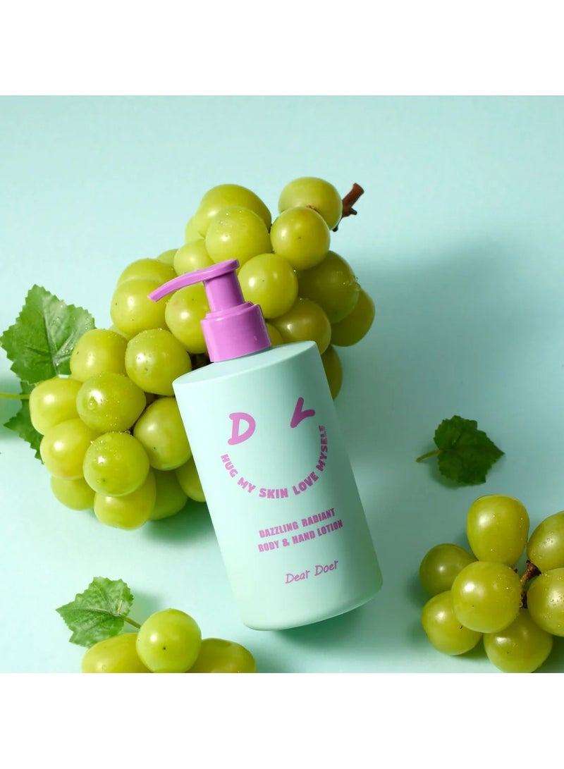 Dear Doer Dazzling Radiant Body and Hand Lotion Hydration 300ml - Image 3