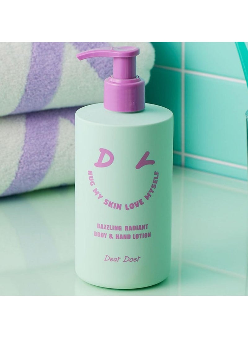 Dear Doer Dazzling Radiant Body and Hand Lotion Hydration 300ml - Image 2