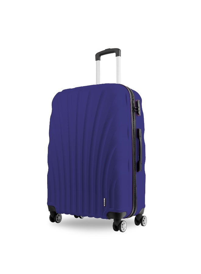 Reflection ABS Carry On Suitcase Airline Approved, Lightweight 28 Inch  Luggage- 360° Silent Wheels, ABS Hard Luggage Trolley, Spinner Wheels, Travel Luggage  (28-Inch , D.Blue) - Image 1