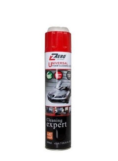 Zero Universal foam cleaning, which comes in a 650 ml bottle, is a foaming cleaner that is effective on various surfaces, including electronic devices such as LCD TVs. 